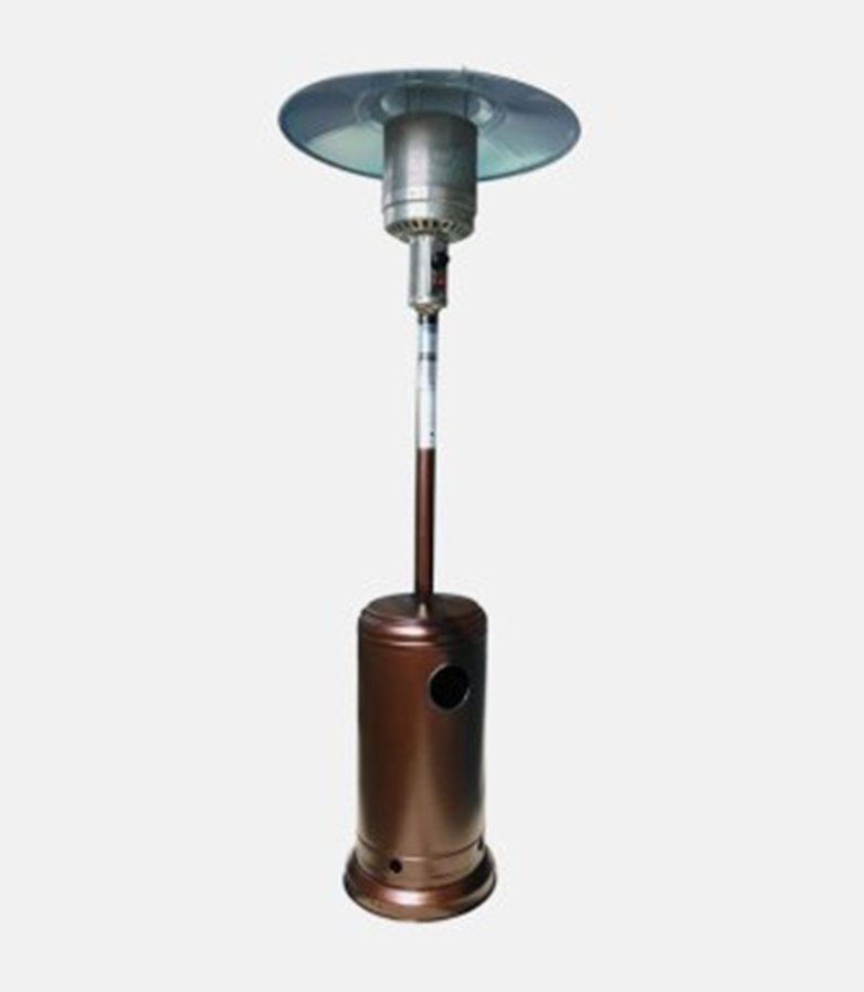 Chauffage parasol marron gaz