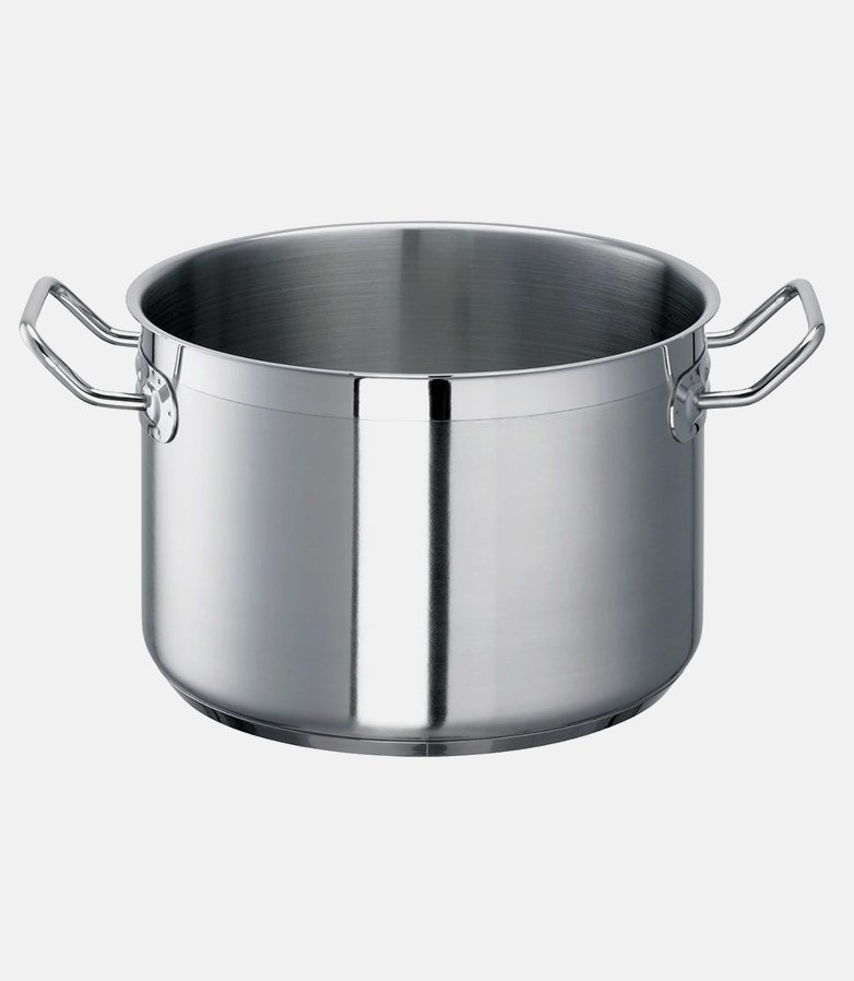 Sautoir inox anses Ø 24 cm H 8 cm