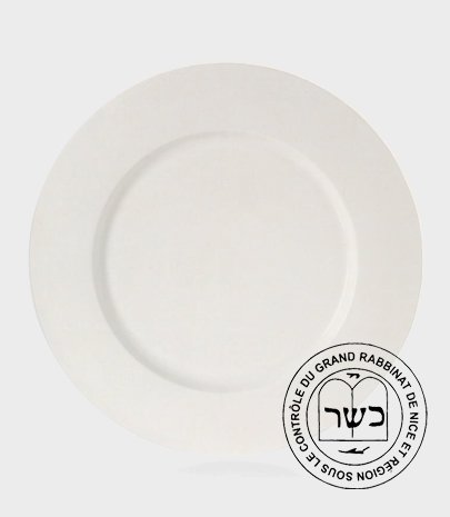 Assiette plate Home ivoire Ø 28 cm (par 25)