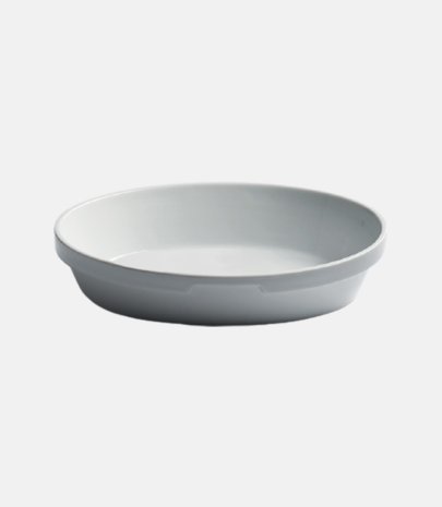 Plat porcelaine Sabot 23 x 16.5 cm H 5 cm