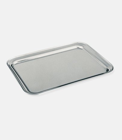 Plateau inox rectangle Sancy 35 x 45 cm