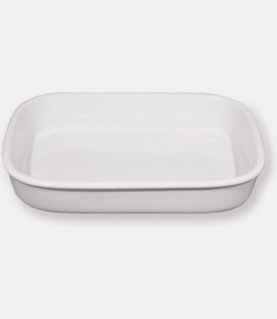 Plateau porcelaine rectangle 36 x 26 cm