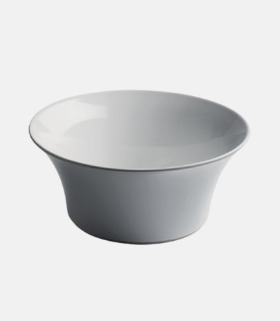 Saladier porcelaine rond R-Dhol Blanc Ø 24 cm