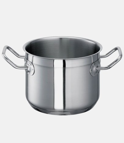 Sautoir inox anses Ø 37 cm H 20 cm 20 litres