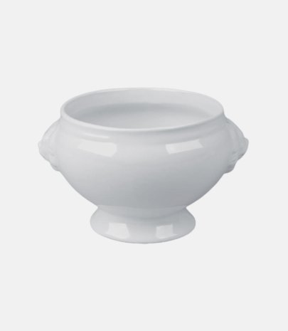 Soupière porcelaine 22 cm 2,6 l ac couvercle