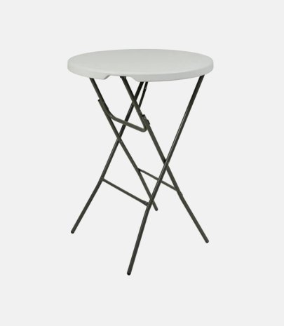 Table Pliante mange-debout Ø 80 cm H110 cm