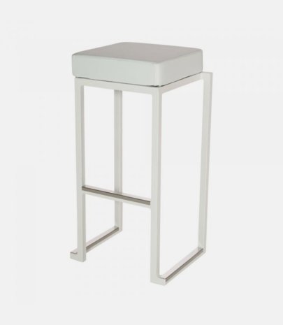 Tabouret haut Kubo Smart Bar blanc